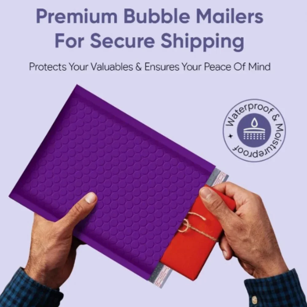 Poly Bubble Mailers Padded Envelopes 50‎ Mailing Bags 8x12
